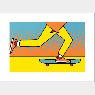 Skate Boy Posters and Art